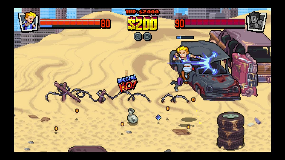 Double Dragon Gaiden: Rise of the Dragons screenshot 3 for Nintendo Switch